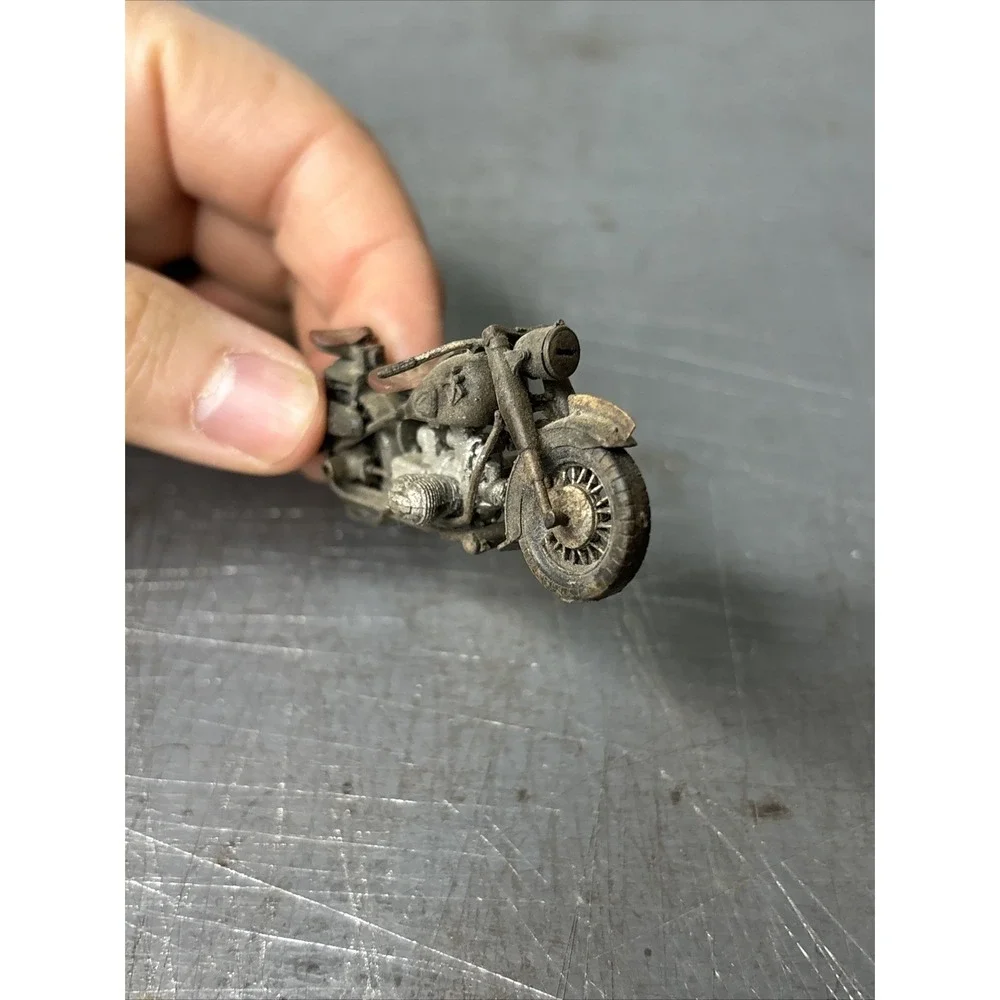 1:35 Prebuilt German Motorcycle WWII‎ Model Built Tamiya Italeri 2.5